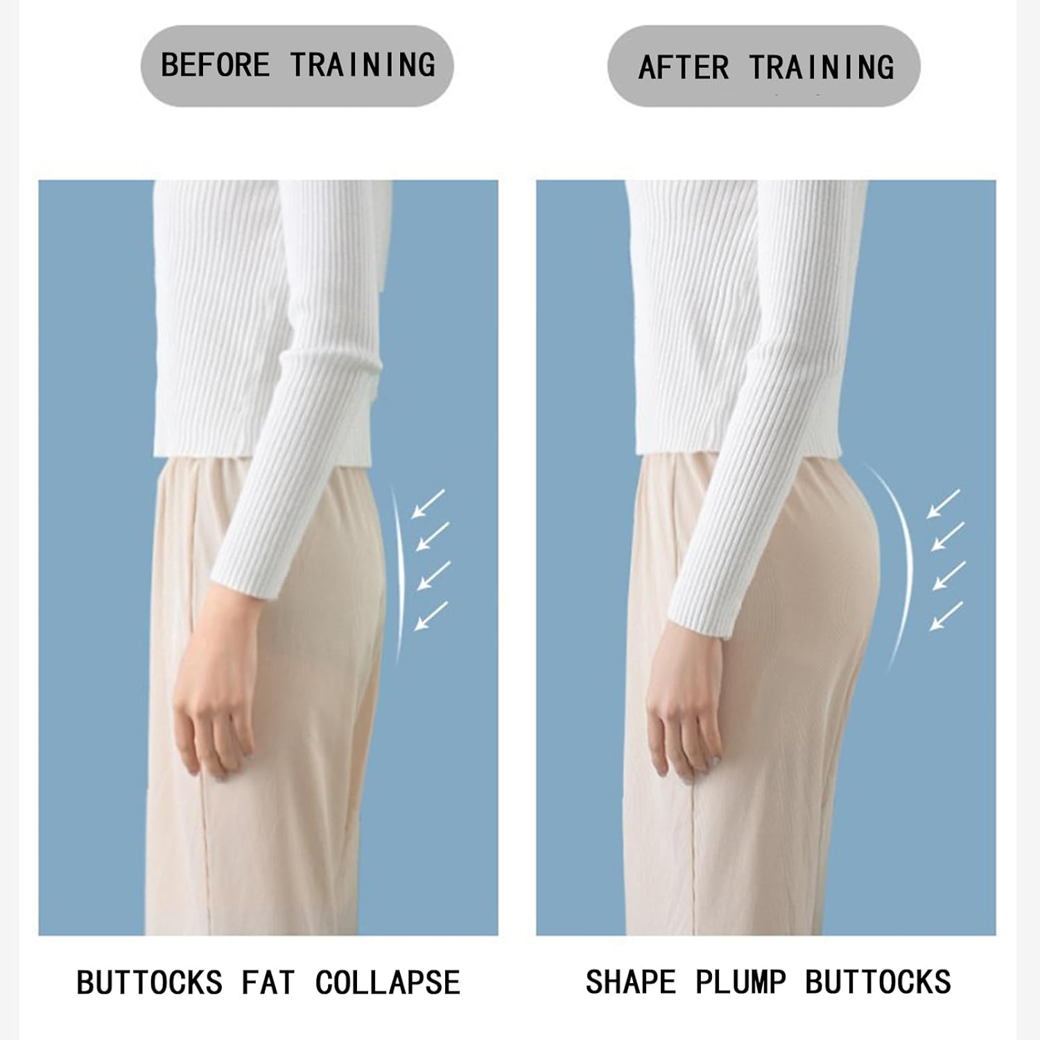 Squat Machine for Glutes Peach Butt Lift Efficient Yoga Supplies Kegel Exerciser,Butt Workout Exercise for Women