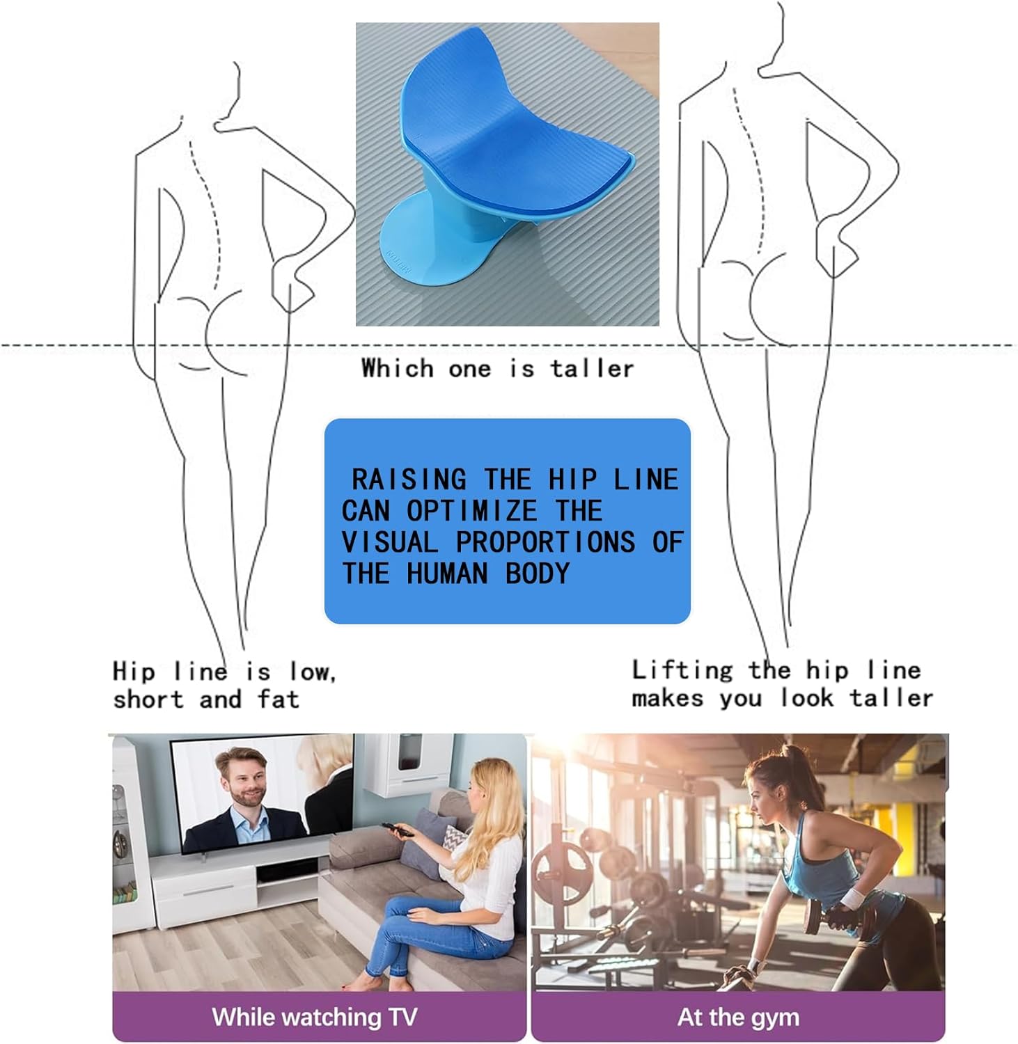 Squat Machine for Glutes Peach Butt Lift Efficient Yoga Supplies Kegel Exerciser,Butt Workout Exercise for Women